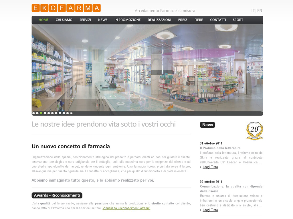 Minitec sas - Ekofarma Srl - minitec siti web promozione ekofarma - Pesaro